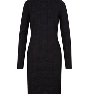Givenchy 4G Jacquard Long-Sleeved Dress